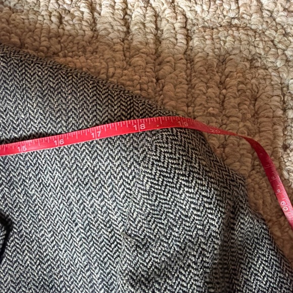 Towncraft Gray Herringbone Silk Sport Coat Blazer - Picture 11 of 15